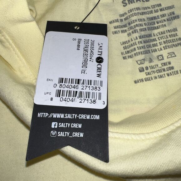 Salty Crew Find Refuge In The Sea Men’s T-Shirt Size Small - Picture 6 of 6